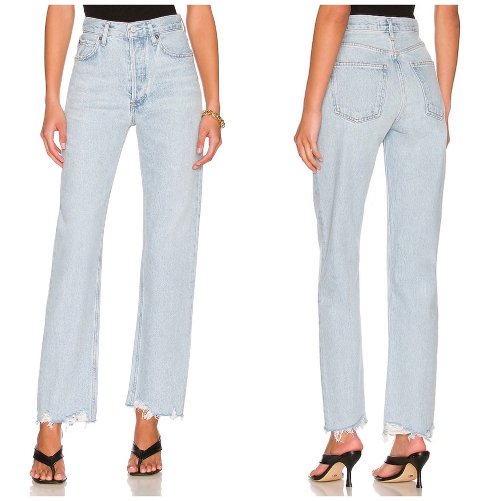 AGOLDE 90's Pinch HighWaist Jeans Size 27 Colour Imitate Straight Leg